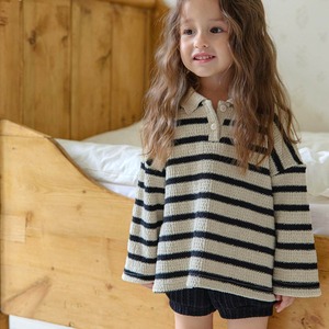 «Sold out»«ジュニアサイズあり»«Urban rabbit» ボーダーポロシャツ 2colors
