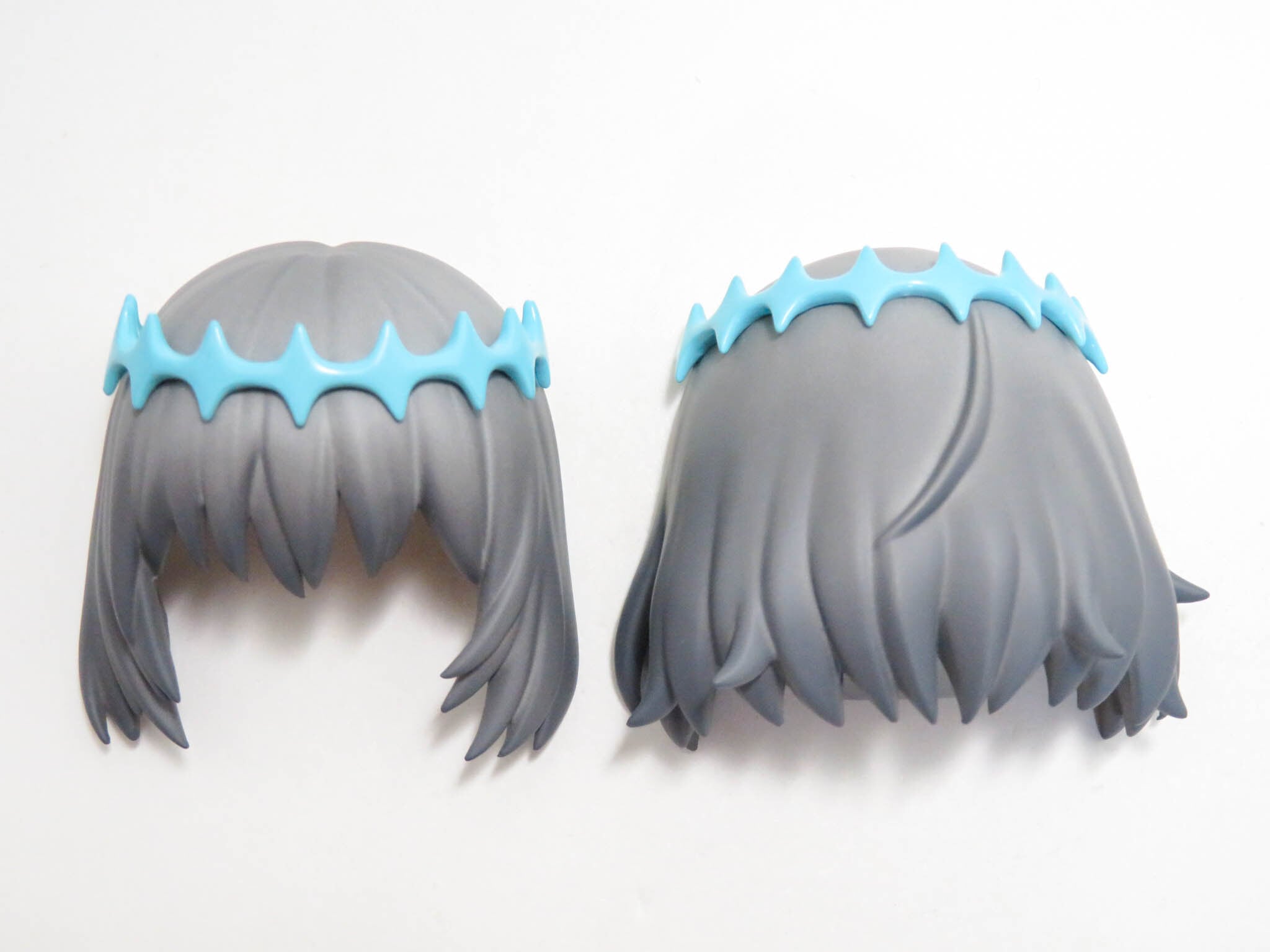 再入荷(A−ランク)【2601】 プリテンダー/オベロン・ヴォーティガーン 髪パーツ ボブヘアー ねんどろいど