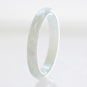 【内径 51.9×47.5mm】透明感が美しい楕円形バングル guifei A貨翡翠 jd_bg1308