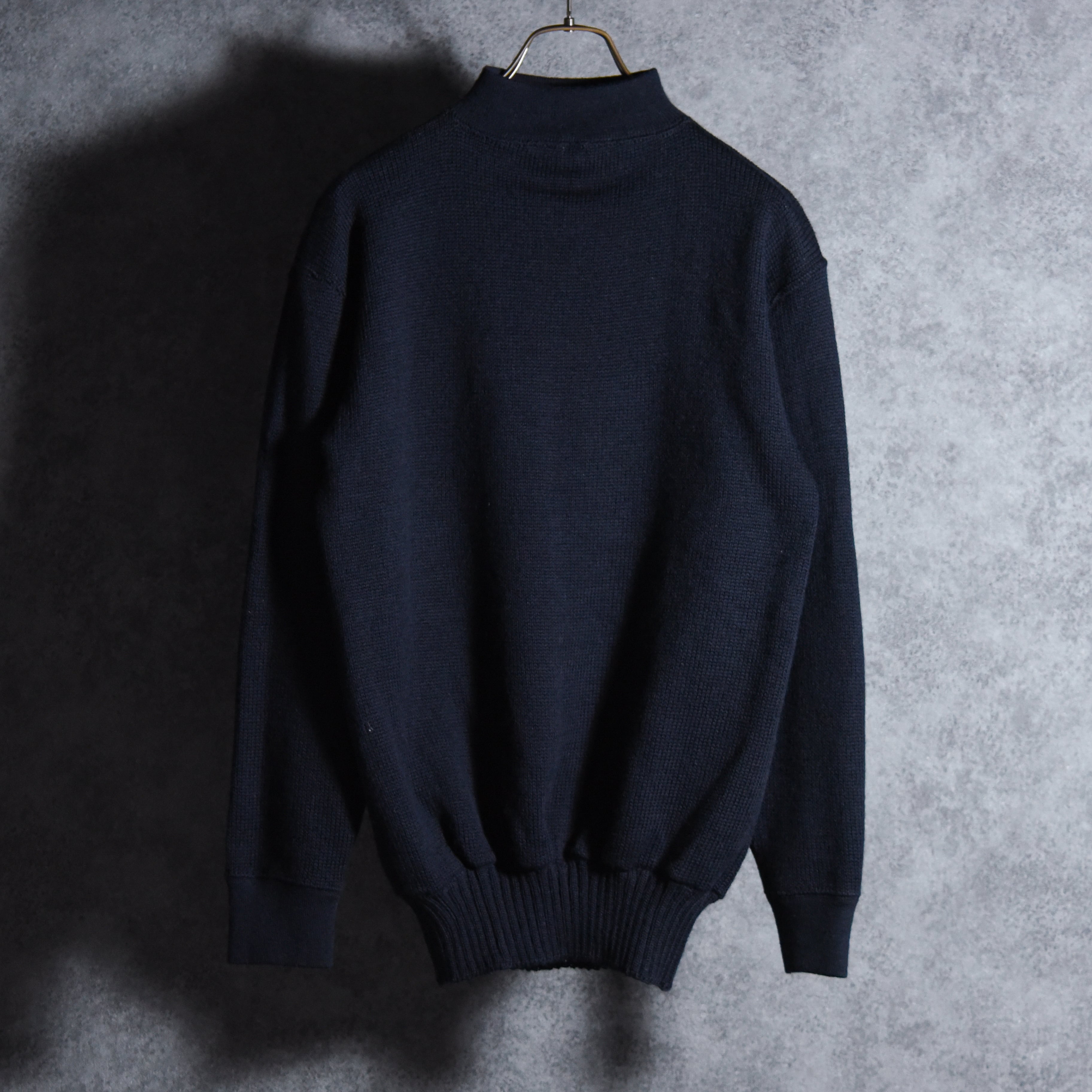 60s US Navy Wool Hi-neck Sweater アメリカ軍 ウール ハイネック