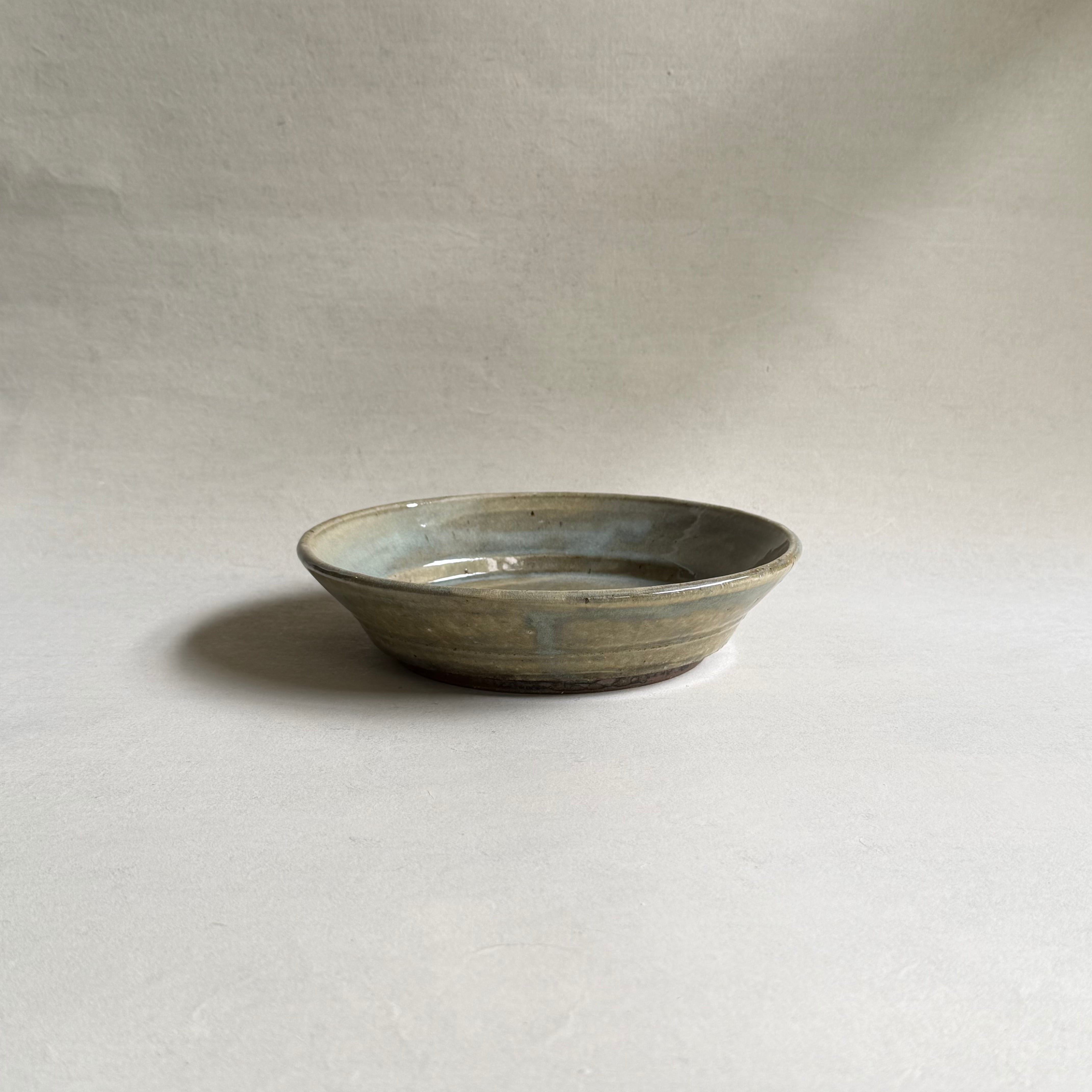 叶谷真一郎 7寸深皿 黄 | gallery 一白