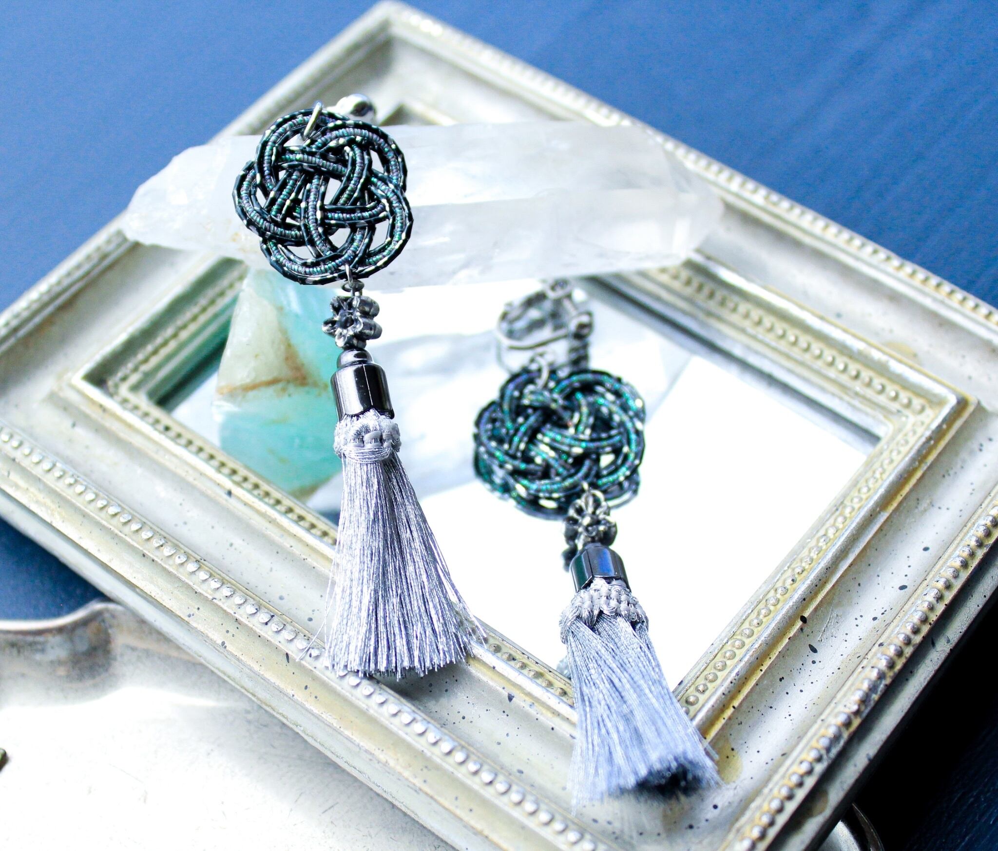 ☆❤️ ピアス　水引　イヤリング　和装　　タッセル　着物 ☆❤️ ピアス 水引 イヤリング 和装 タッセル 着物