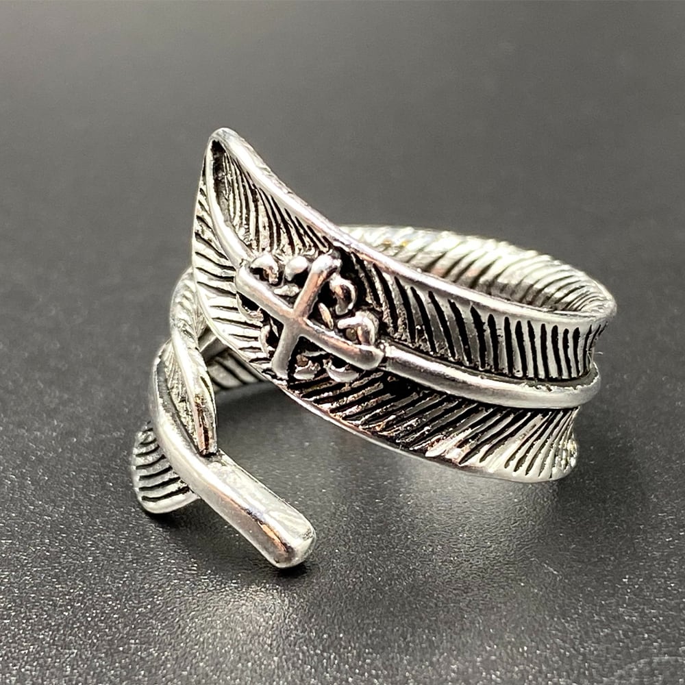 シルバーアクセサリー デザインリング カレッジリング シルバー925 