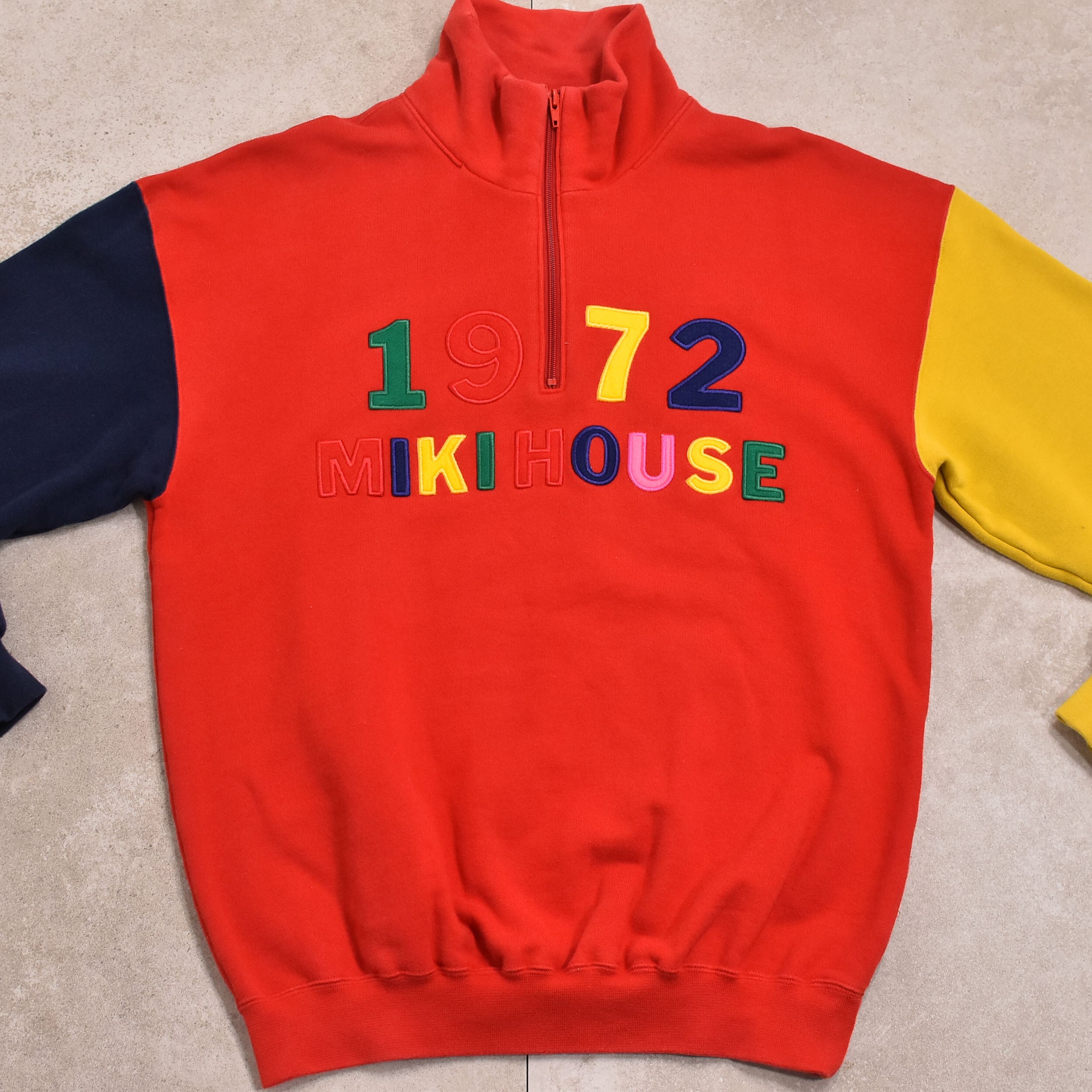 90s Jp MIKIHOUSE crazy pattern sweatshirt | 古着屋 grin days