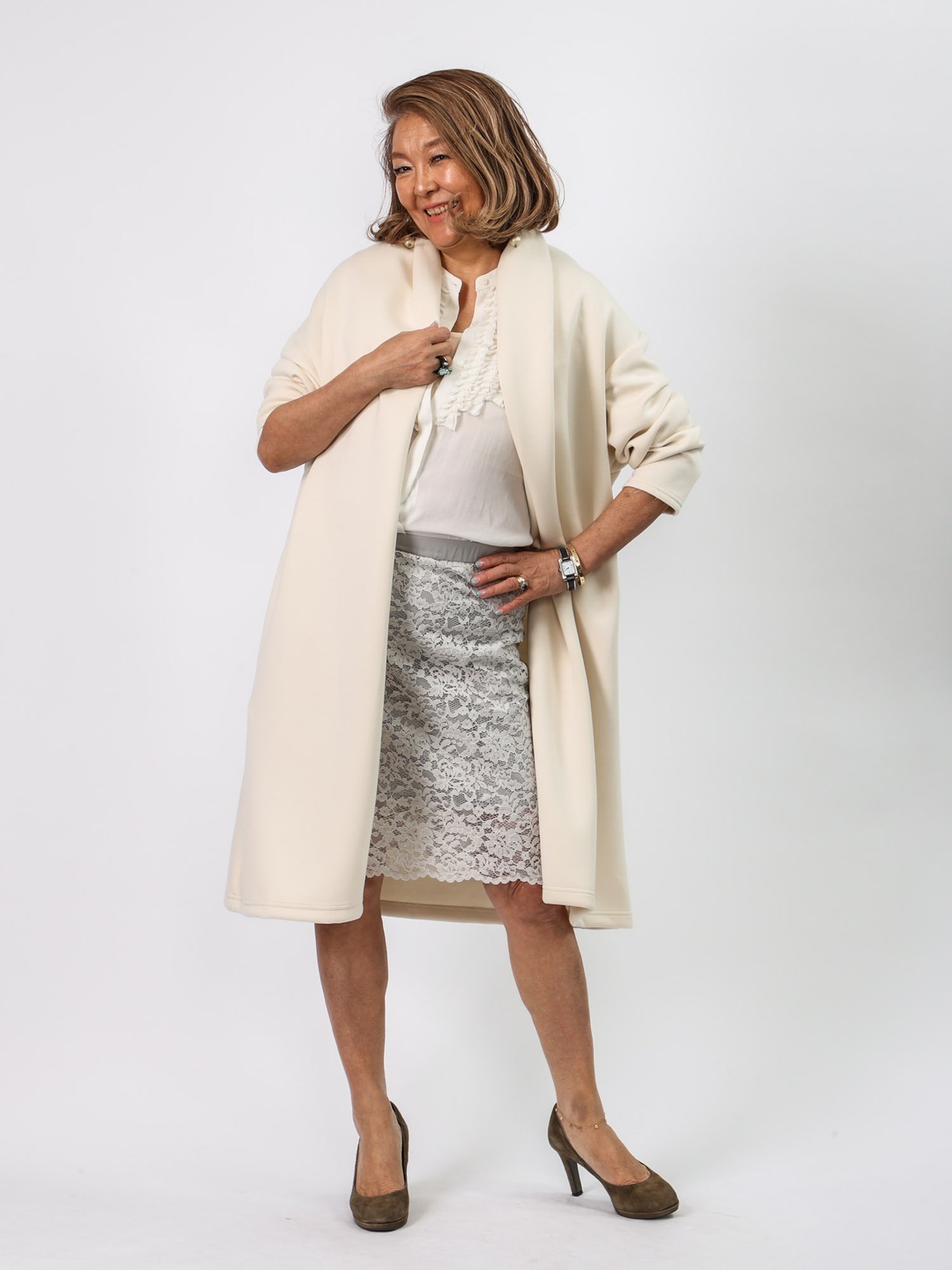 オリジナルダンボールニットコーディガン(Mylanka)