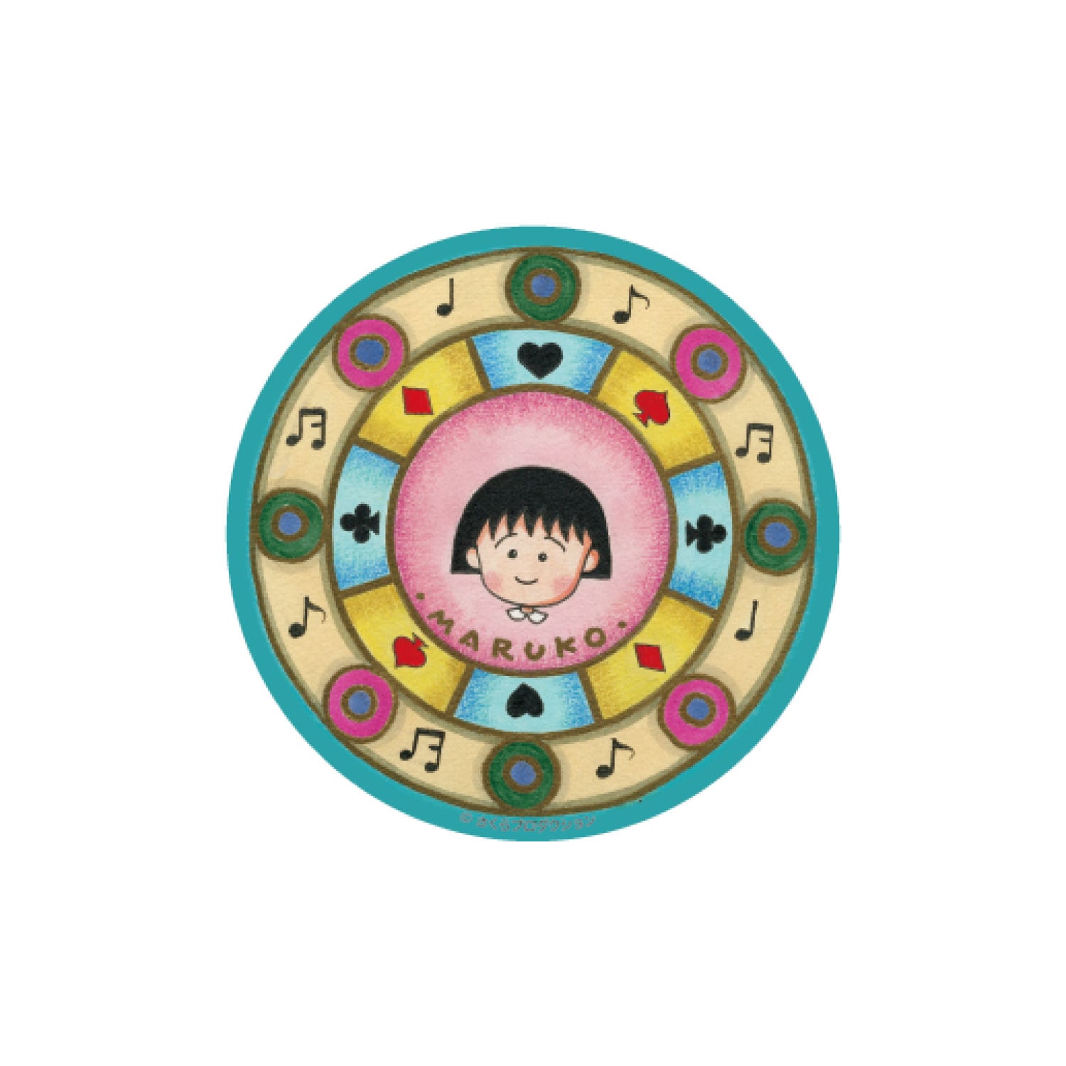 ちびまる子ちゃん キャラクターステッカー 駄菓子屋 | キャラクター