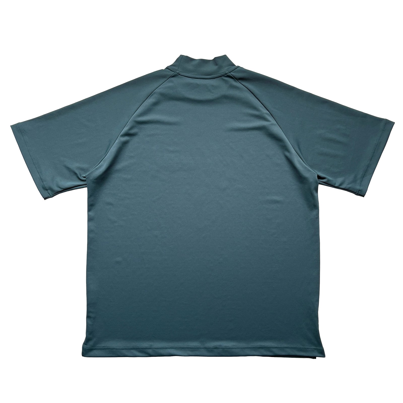 BASEBALL LOGOPRINT MOCK NECK SHIRT - GREEN - | 8G SHOOT WEBSTORE