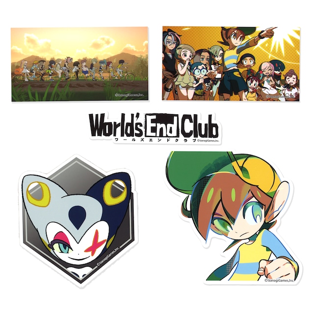 ワールズエンドクラブ【World’s End Club】 ステッカーセット / Sticker Set