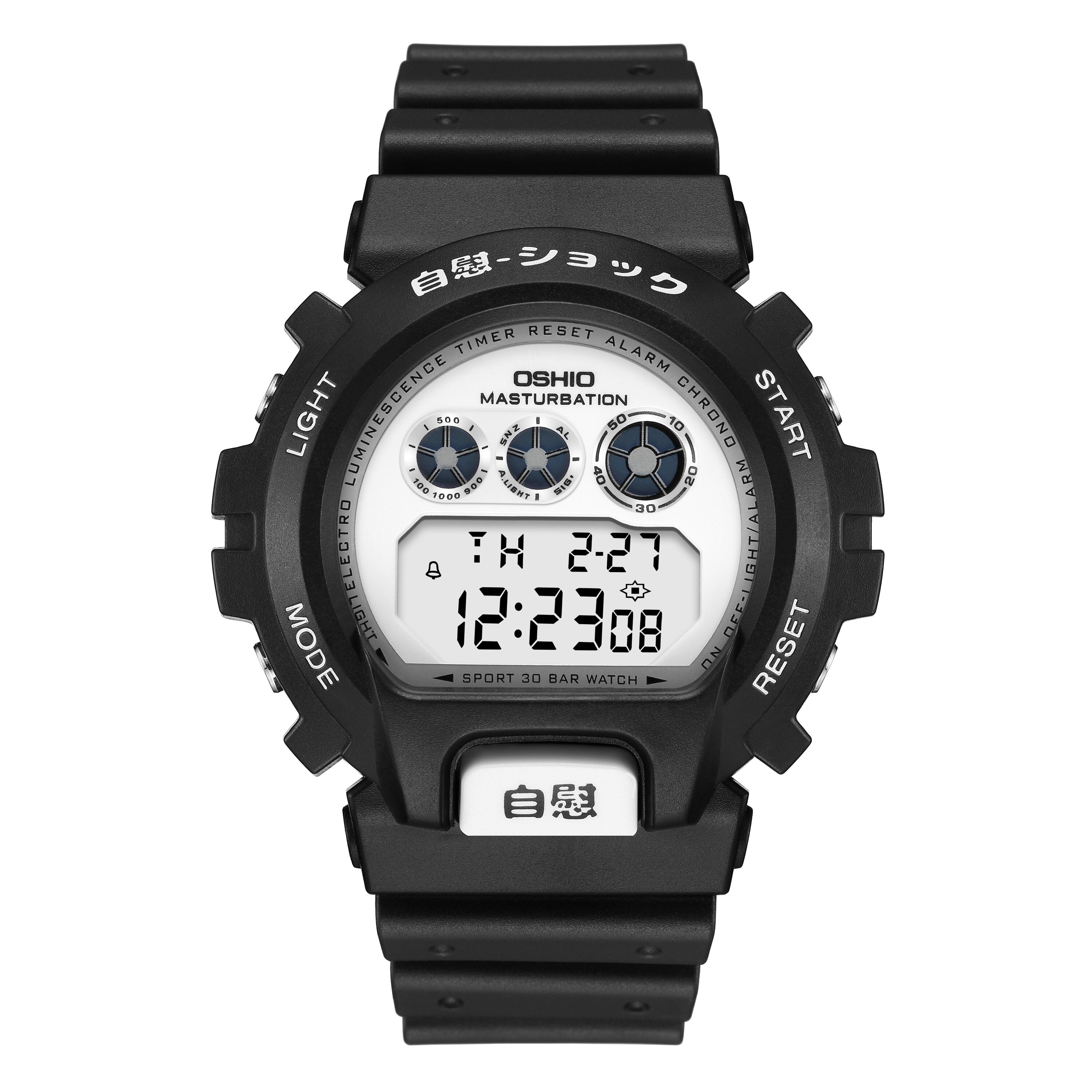 DIGITAL Multifunction WATCH BLACK メンズウォッチ メンズ腕時計 男性用腕時計