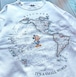 90s THE WALT DISNEY COMPANY MICKEY〝IT'S A SMALL WORLD〟Print Sweat Shirt