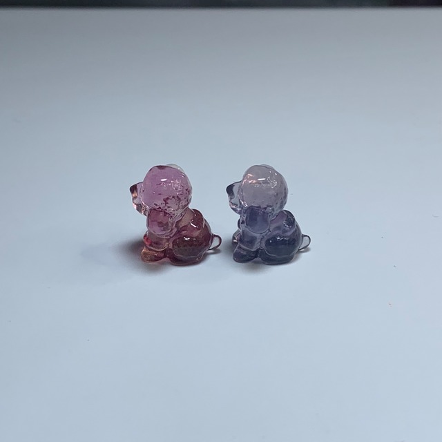 M10.ペア☆可愛いフローライト･トイプードル