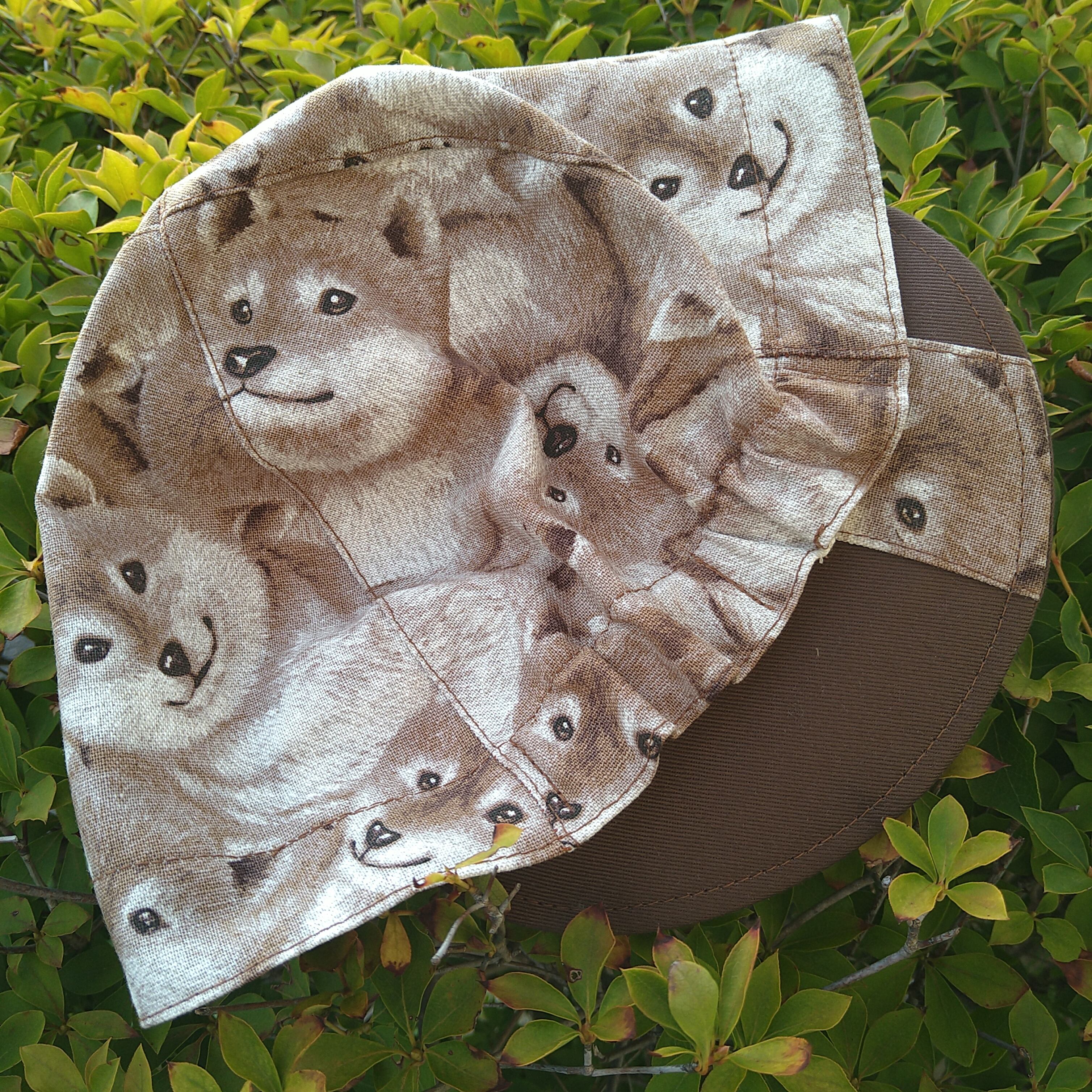 サイクルキャップ ぎっしり柴犬 | Cyclone | ハンドメイドのゆるかわ