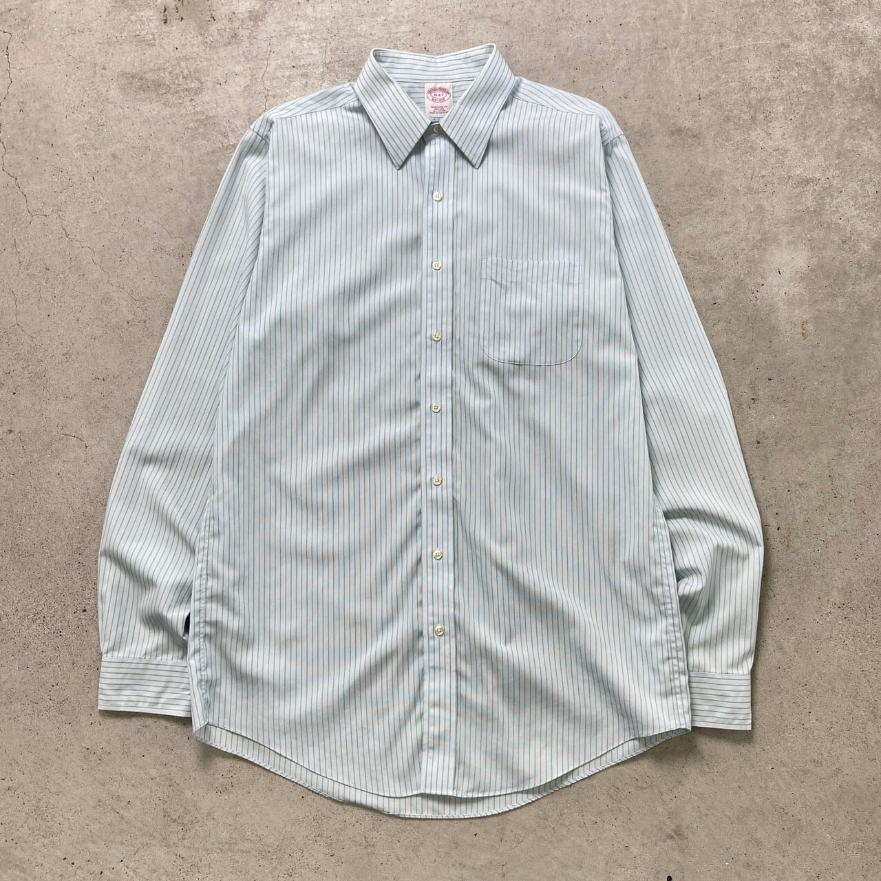Brooks Brothers ブルックスブラザーズ ストライプシャツ メンズL相当 