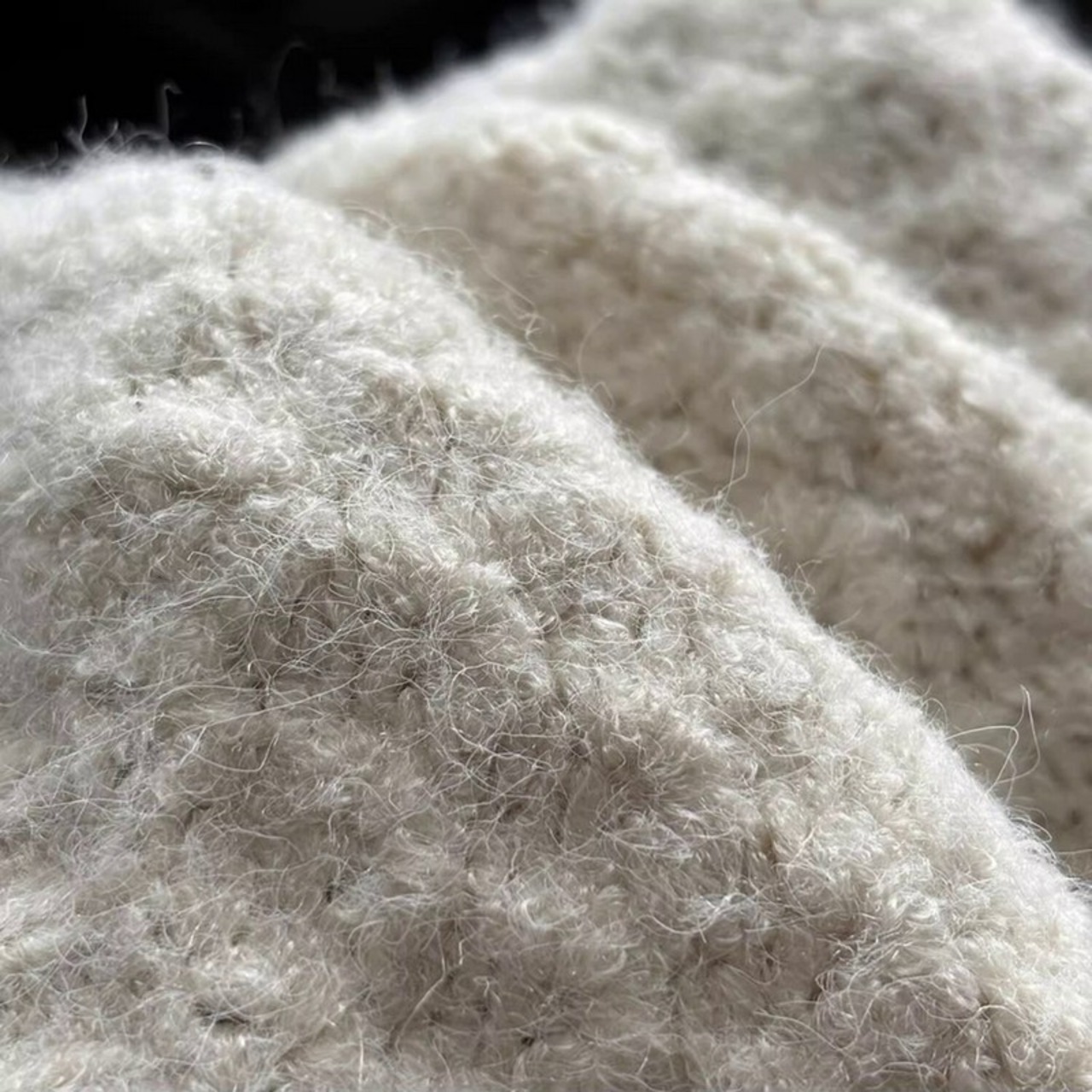 ニット 柄 編み カーディガン 10350