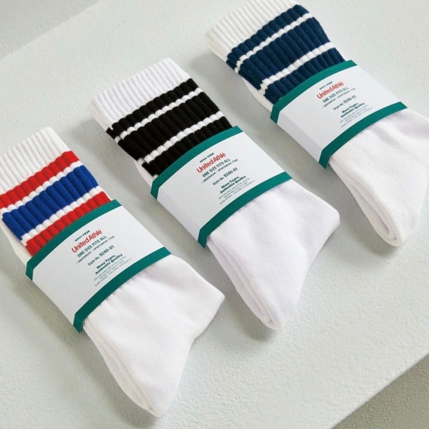 ソックス　刺繍入り　イニシャル or ナンバー