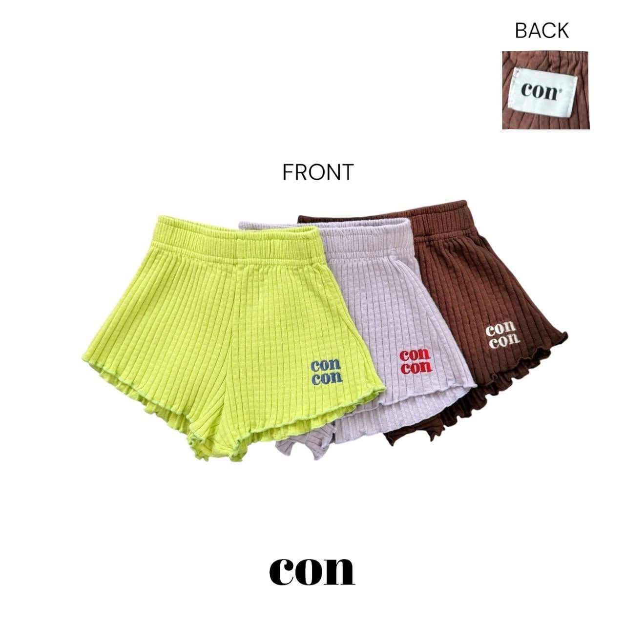 【予約】CON. / ゴージーパンツ