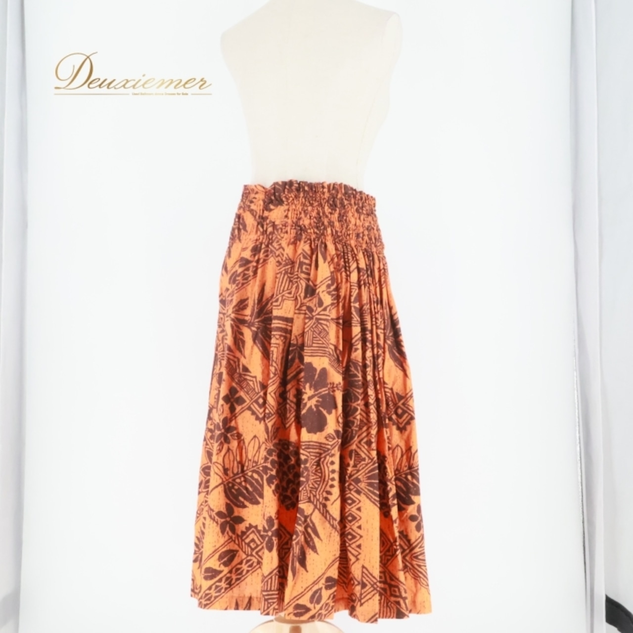 フラダンス 衣装 パウスカート オレンジ系 モンステラ柄 ハイビスカス柄 カヒコ柄 プルメリア柄 シングル かわいい 鮮やか 華やか 明るい ハワイアン アロハ ハワイアンプリント フラ ダンス レッスン 練習 ブラウン系 トロピカル柄 サマースカート かわいいファッション フェス衣装 自宅練習 カラフル パーティー衣装 エスニック スカート 夏物 アウトドア おしゃれなデザイン ホリデーアイテム ダンス衣装