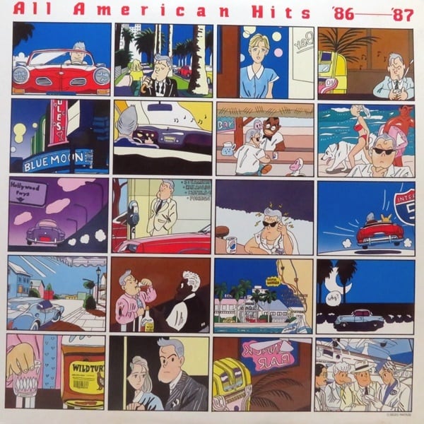 Various / All American Hits '86 - '87 [28AP 3257] - 画像1