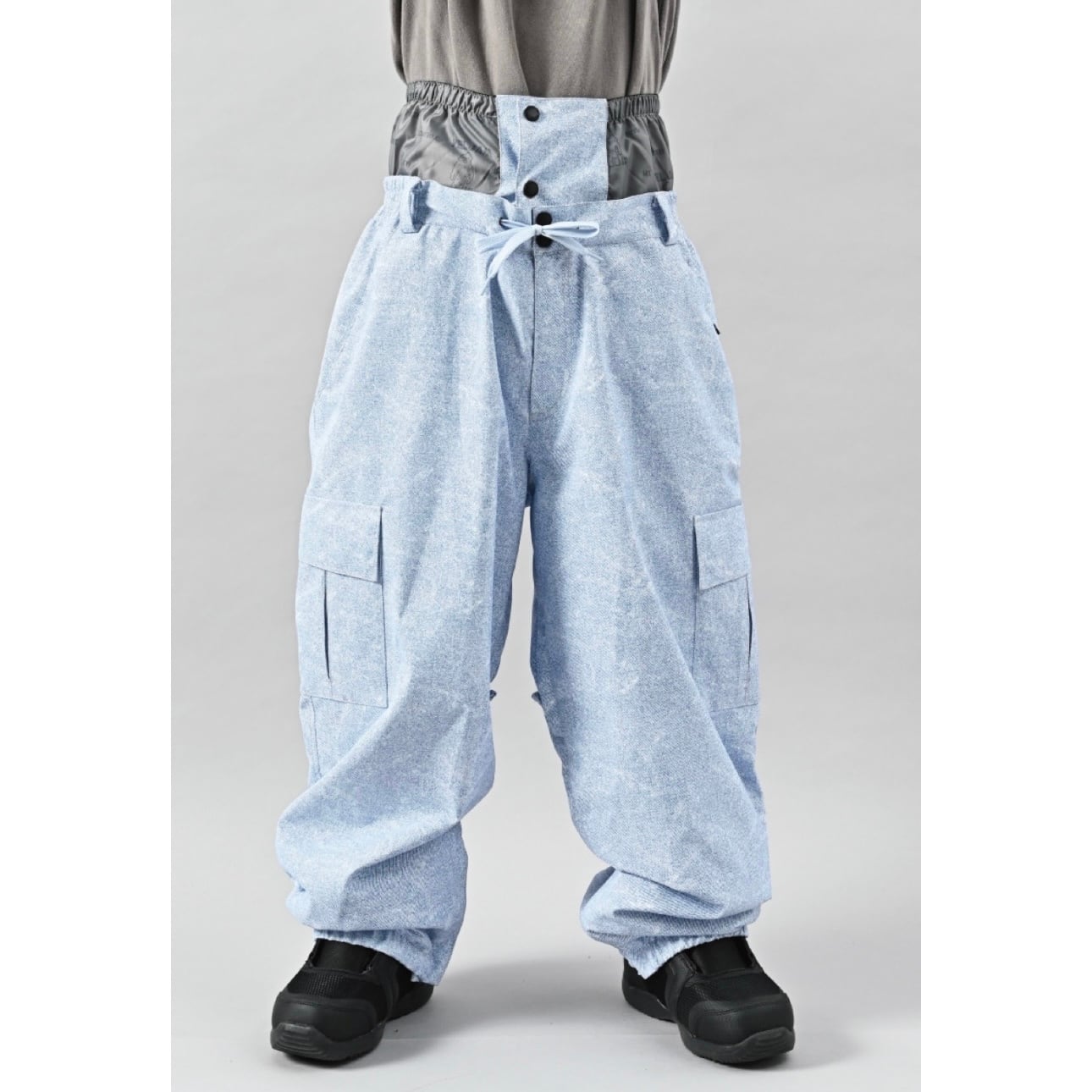 YELJAM スノボパンツ XL YELJAM 『 BIG SILHOUETTE PANTS - Y.K DENIM 』 26/27 イエロージャム