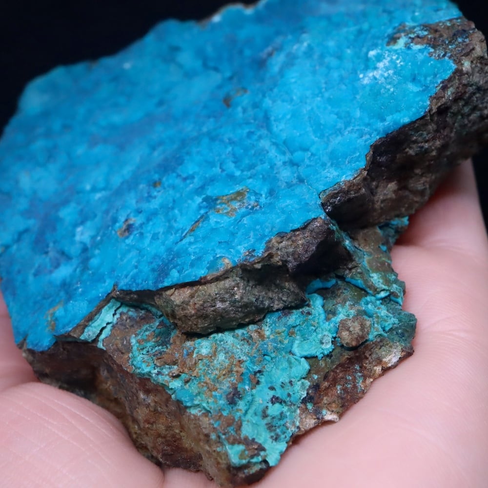 大きい！クリソコラ 珪孔雀石 384.4g CHS205 鉱物 原石 天然石