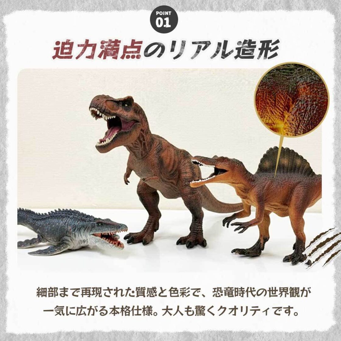 きょうりゅう 恐竜おもちゃリアル 購入特典恐竜ワッペン付き 玩具
