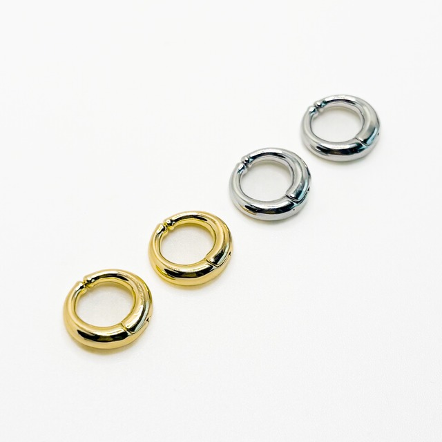 ミニマーブルクリアピアス / イヤリング