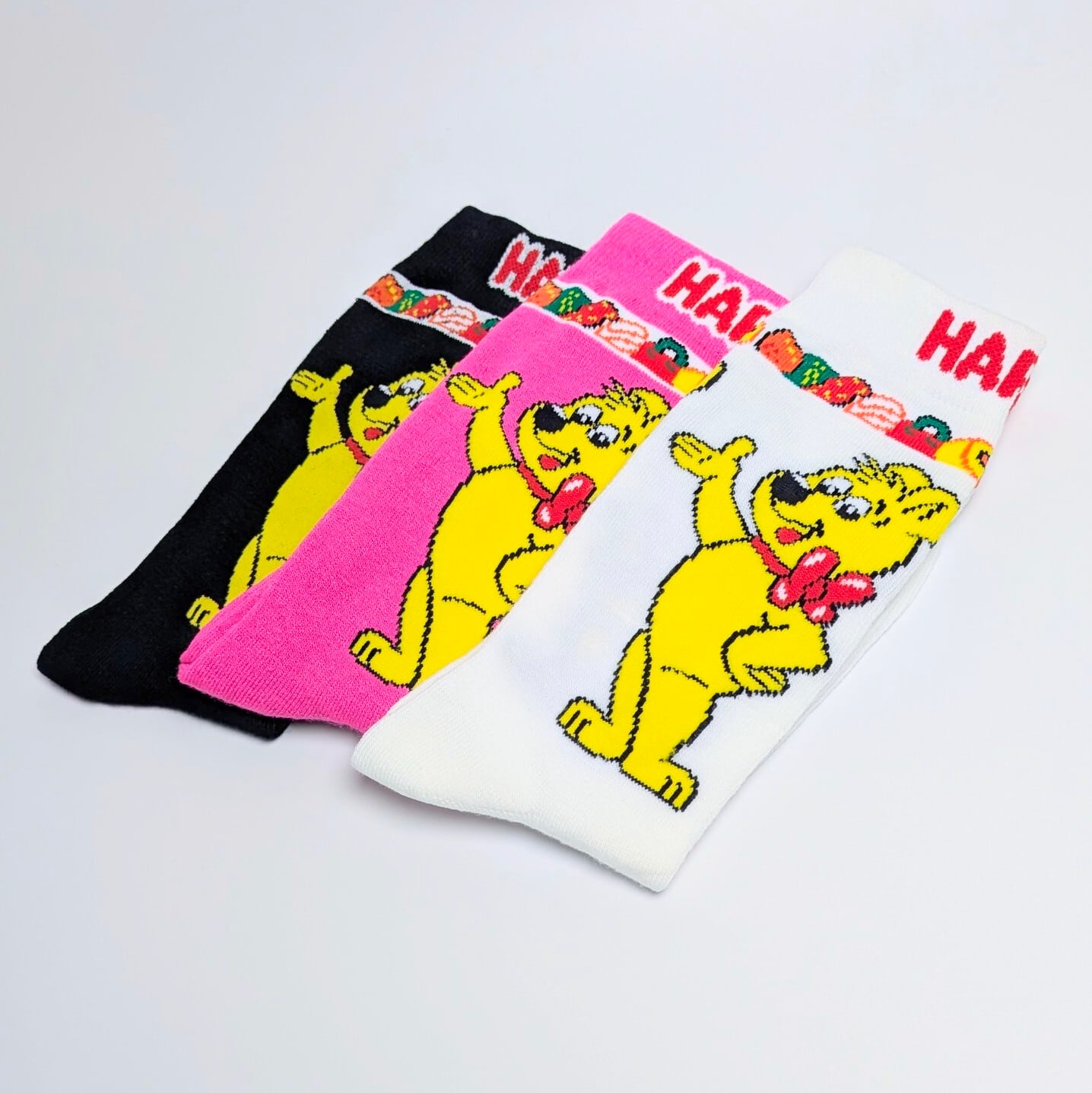 【 HARIBO / ハリボ 】 crew socks / クルーソックス / 靴下 / ソックス〚アメリカン雑貨 アメトイ〛