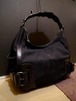 美品★GIVENCHY ジバンシィ ロゴデザイン ショルダー バッグ黒★