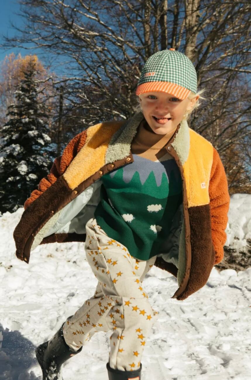 TINEYCOTTONS タイニーコットンズ　キッズ　スノーウェア スキーウェア KIDS/JUNIOR】子供用スキーウェア アウター上下セット ツーピース