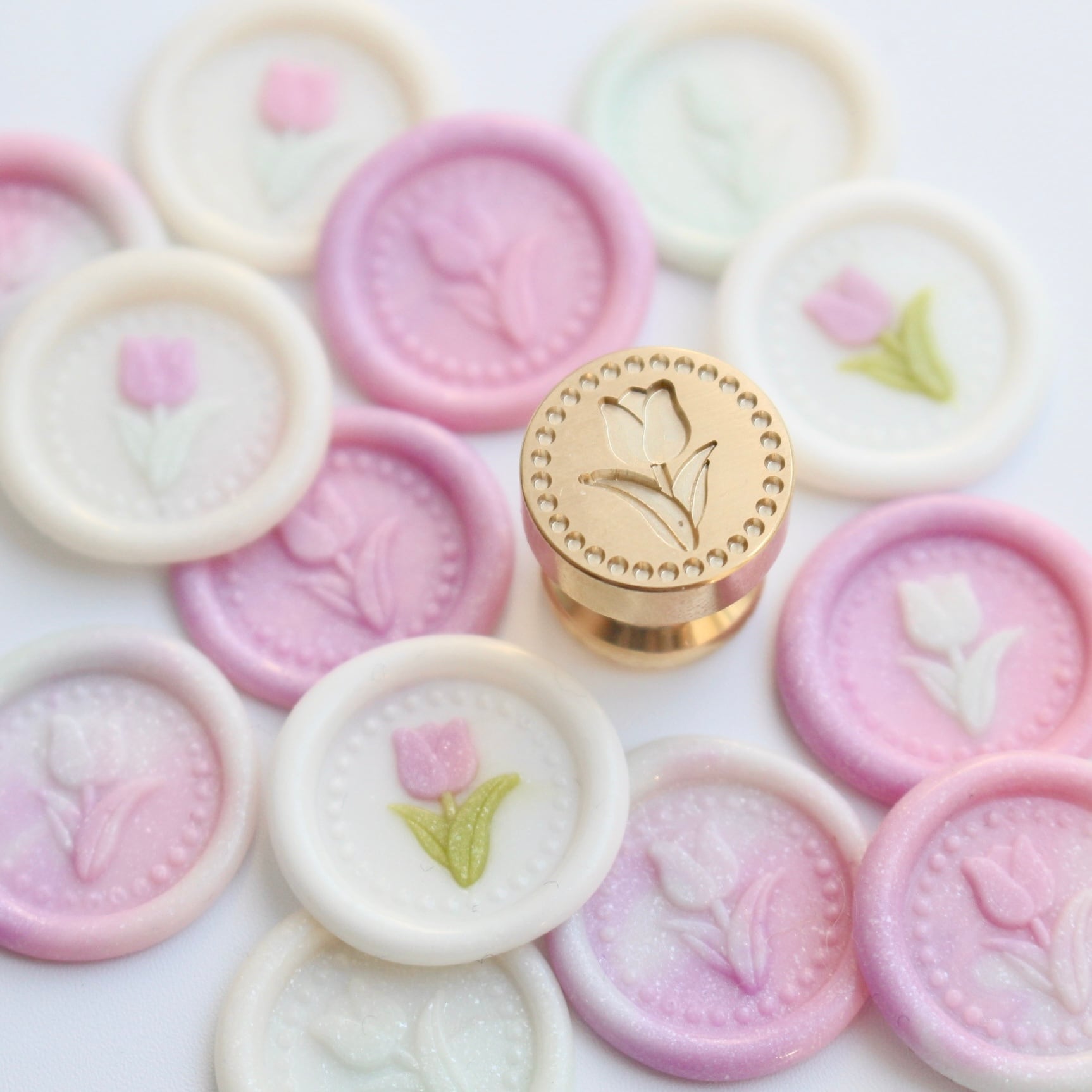 【New】Wax seal stamp│Mini Tulip【15mm】
