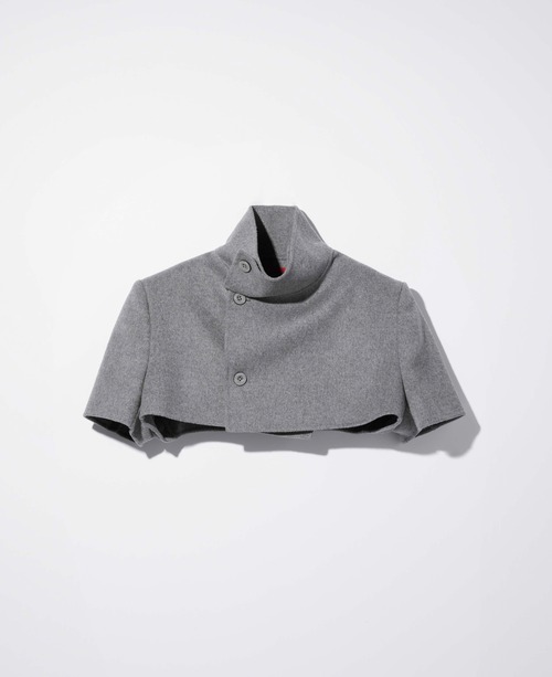 【mukcyen】wool cashmere short coat