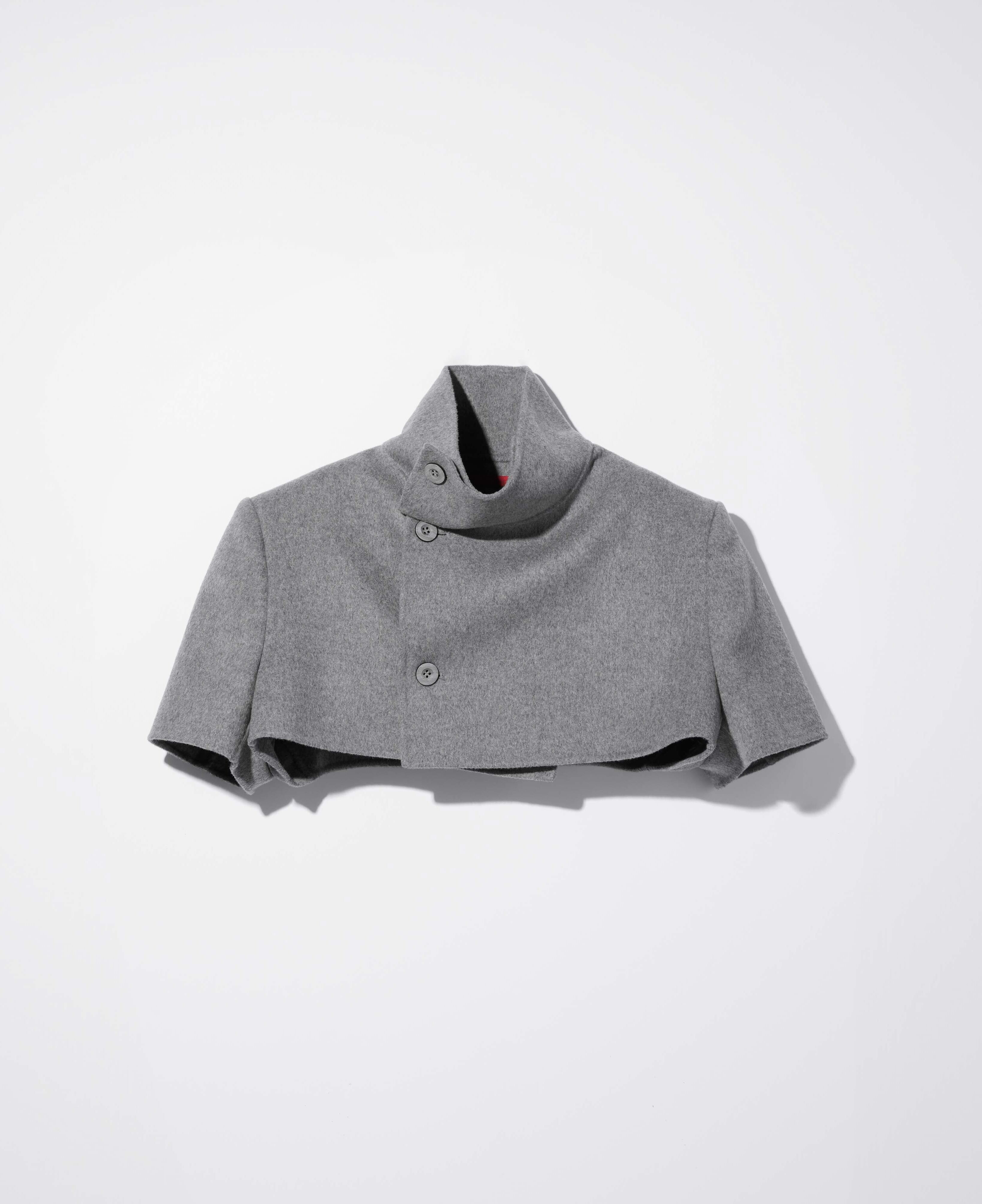 【mukcyen】wool cashmere short coat