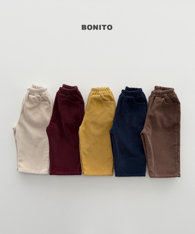 golden brushed pants【BONITO】※12月中旬発送予定