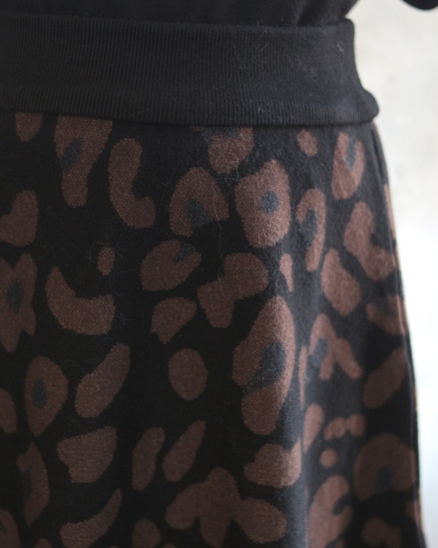 【BouJeloud】柄ニットスカート　(251114)