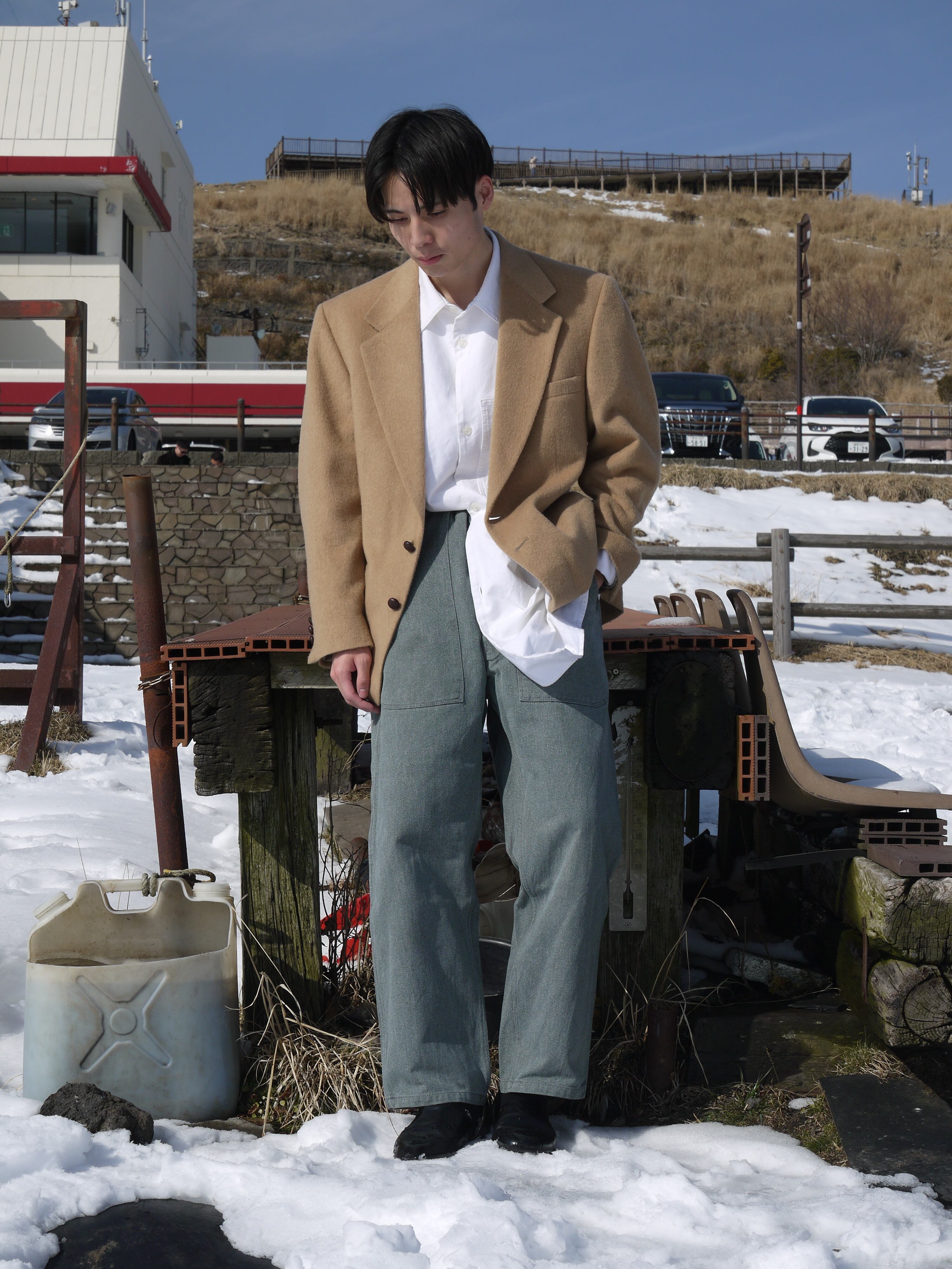 1950s】 Swiss Army “Denim Trousers Early Model”/50s スイス軍