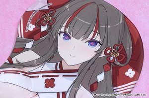 閃乱カグラ　立体マウスパッド（巫女風水着 ver.）