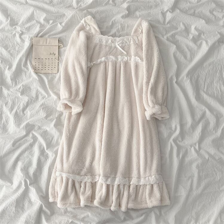 オシャレでワンランク上の自分に!韓国ファッション プリンセススタイル 2点セット ルームウェア