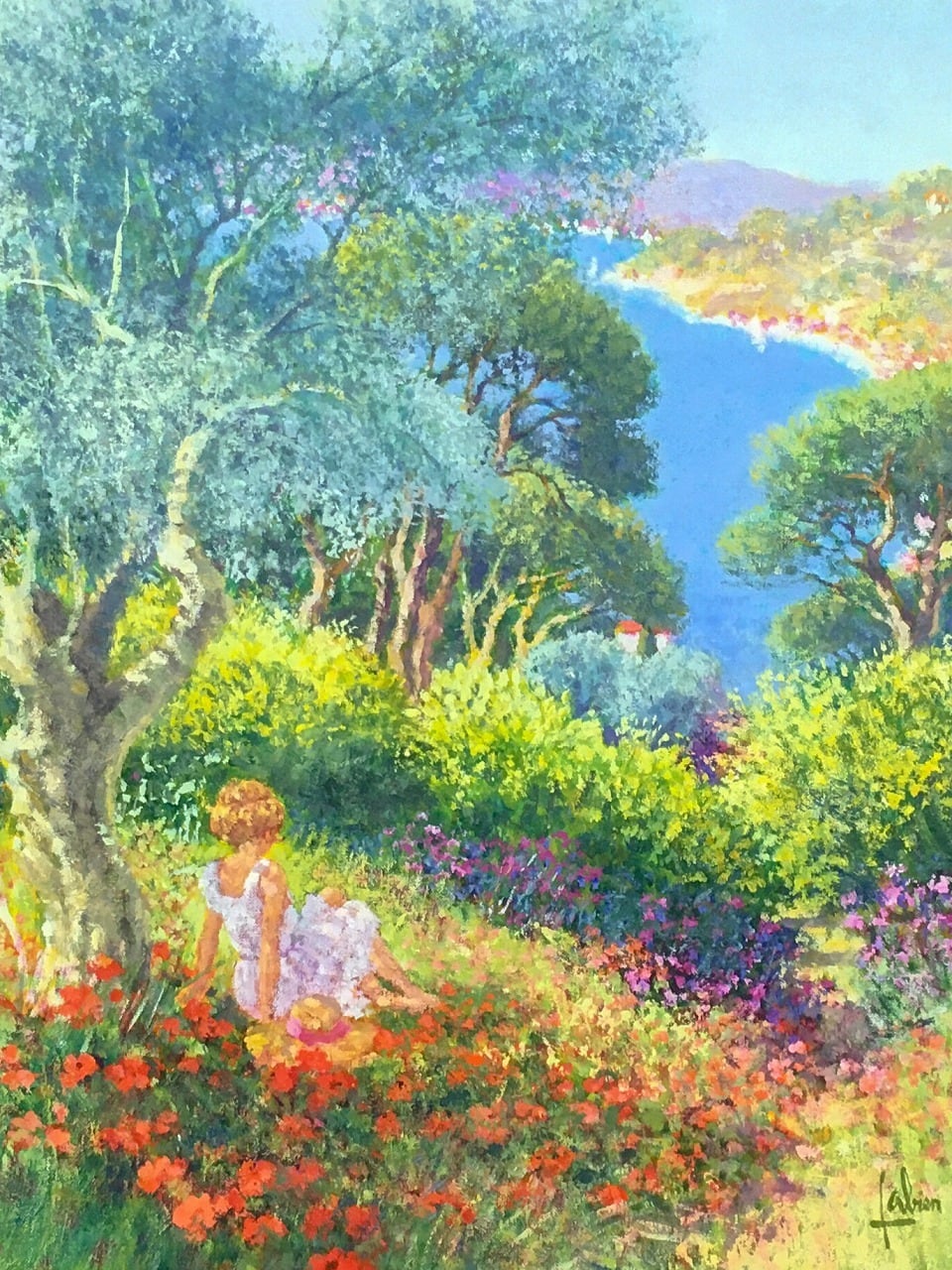 ｺｰﾄ・ﾀﾞｼﾞｭｰﾙ海岸のﾋﾅｹﾞｼ | Gallery Enatsu 江夏画廊 | ハートウォー