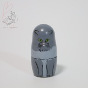 ネコリョーシカ　みんなが欲しい猫から猫ちゃん【チャリティーグッズ】