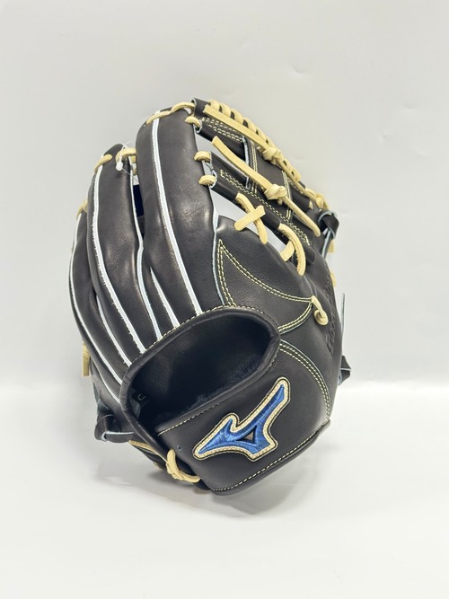 MIZUNO Global Elite Pro-ミズノグローバルエリートプロ　硬式グローブ　高校野球対応　右投げ用　M6型　ブラック×ブロンド 画像
