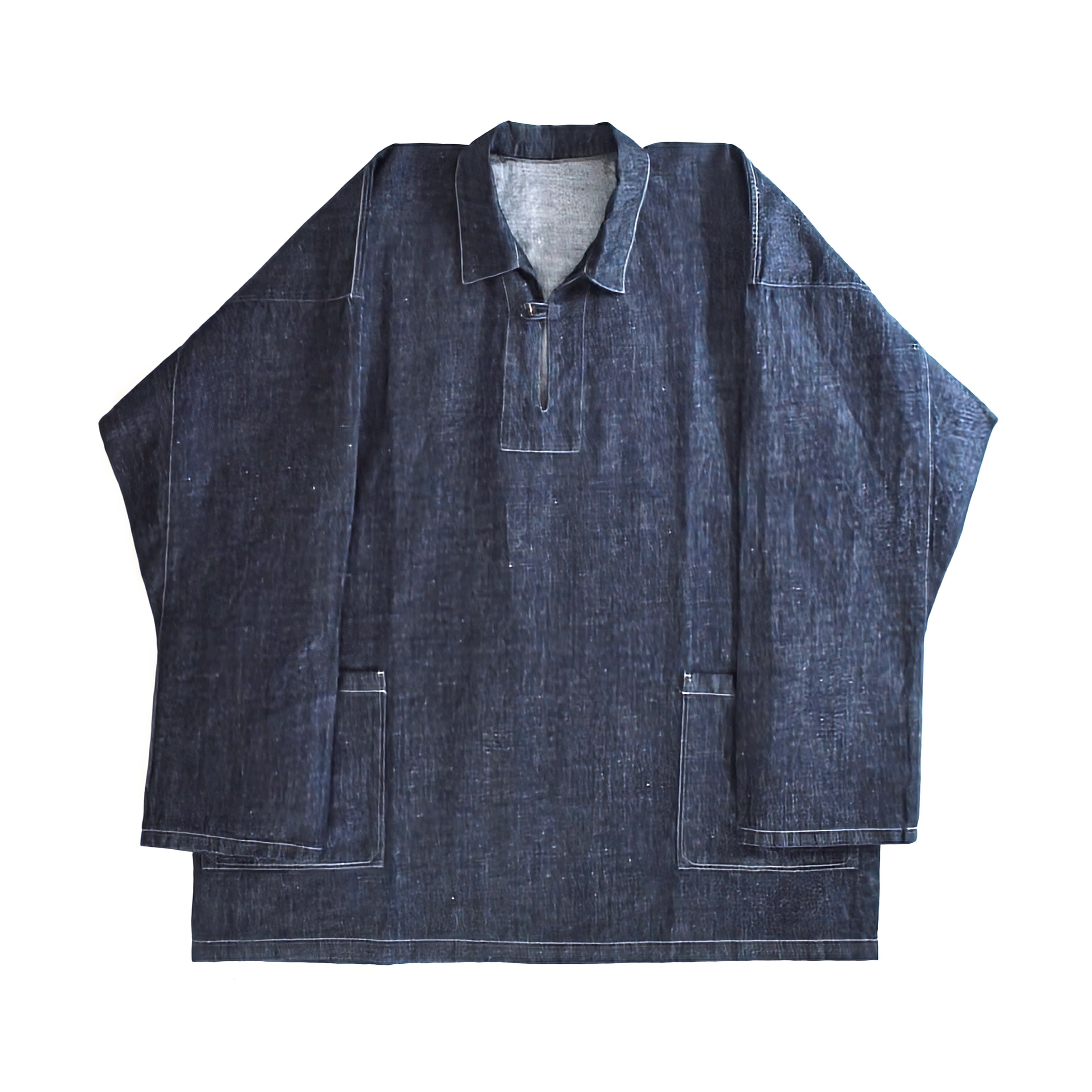 MITTAN / SH-150 OC大麻ライトオンスデニムプルオーバー | MA STORE