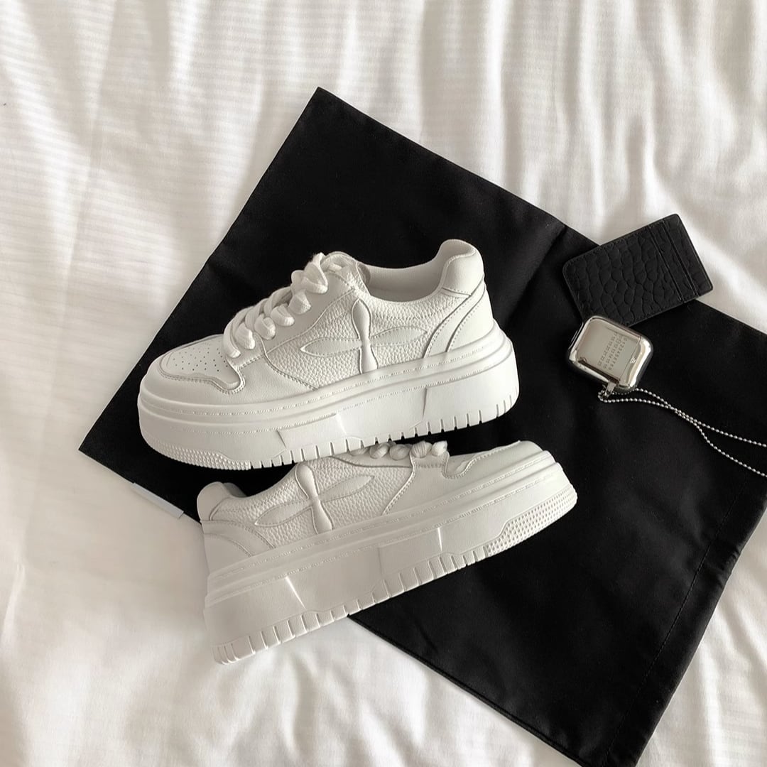 厚底 デザイン スニーカー 34123412