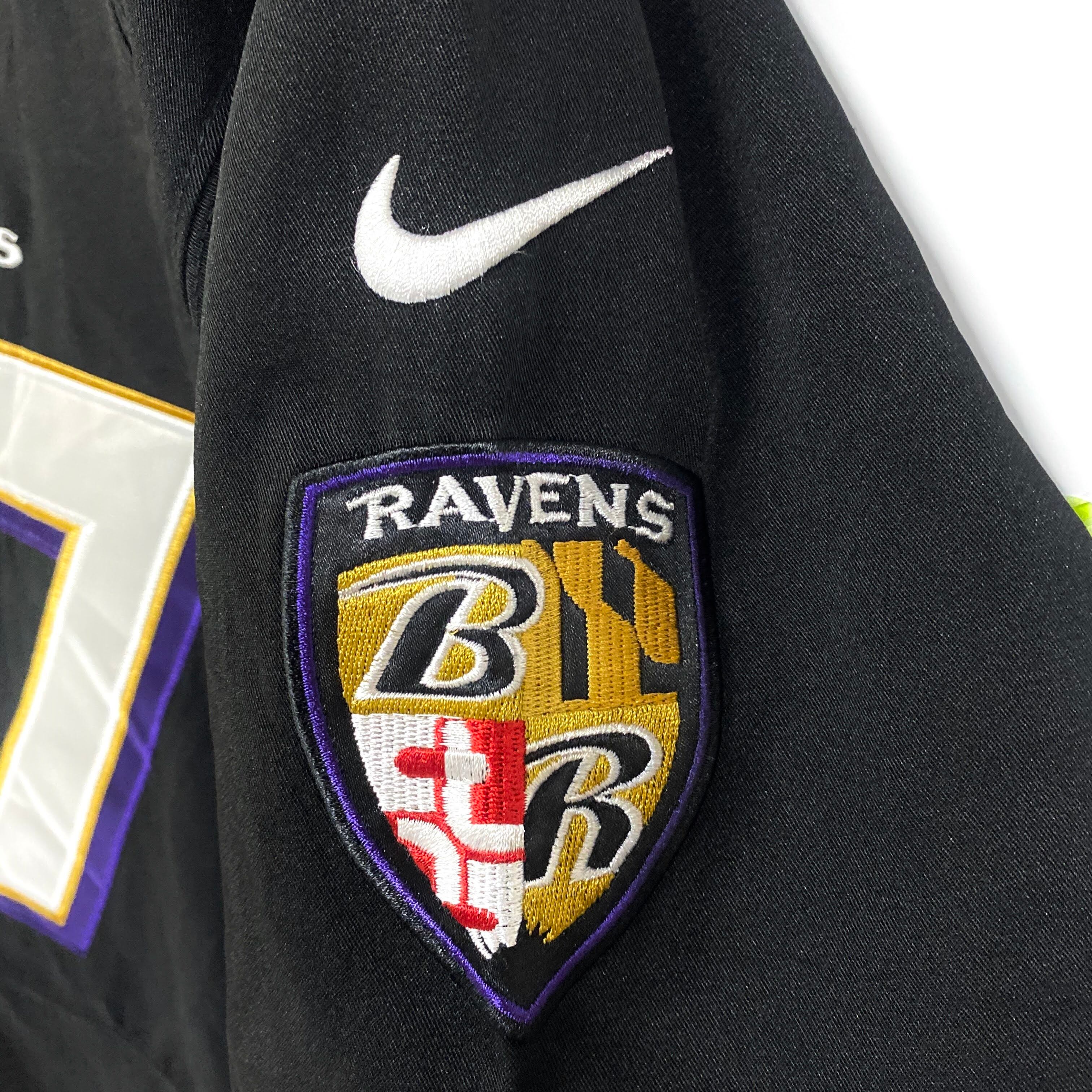 NIKE ナイキ NFL BALTIMORE RAVENS ゲームシャツ ユニフォーム メンズ