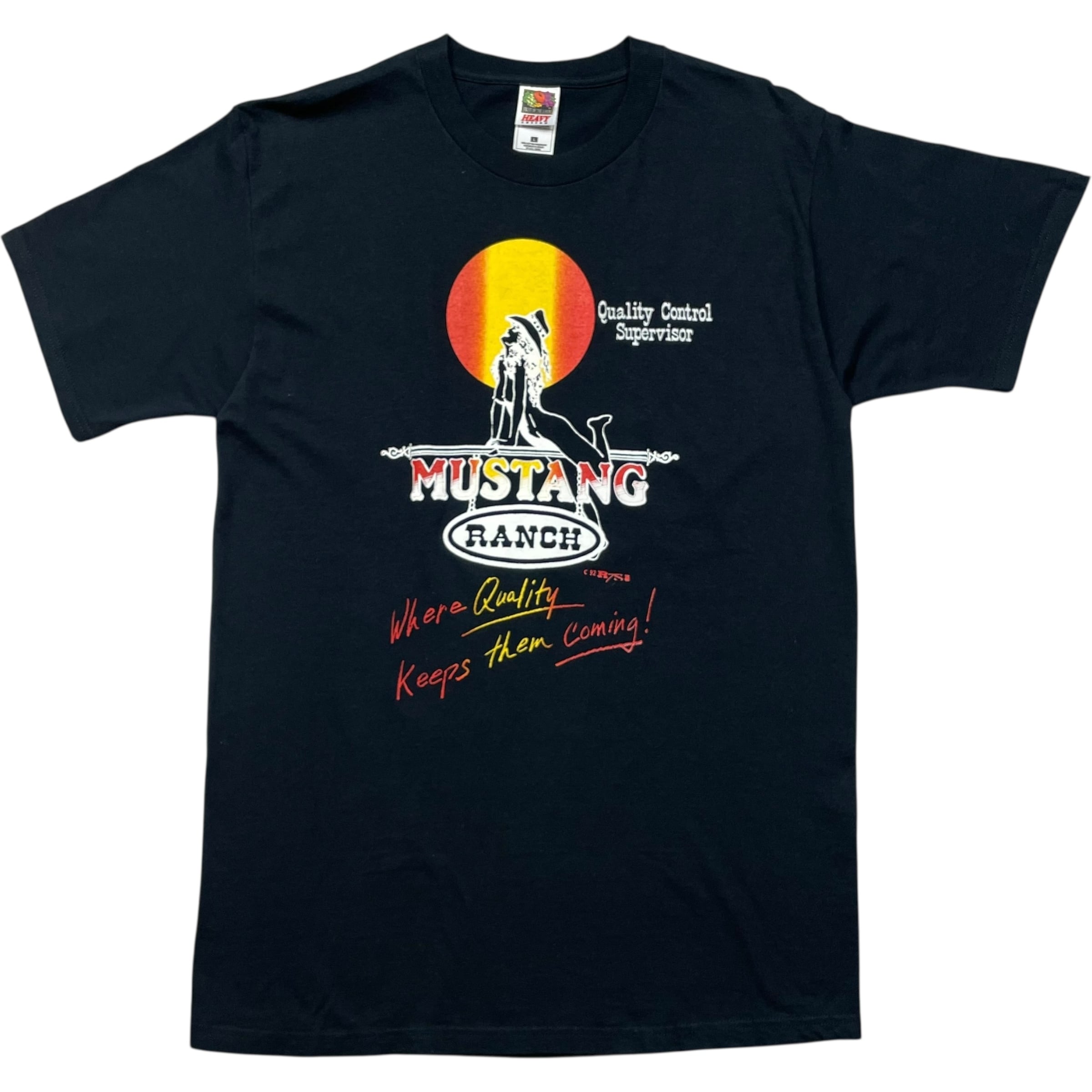 《L》 FRUIT OF THE ROOM フルーツオブザルーム Tシャツ ブラック フロントプリント ラバープリント no.8767