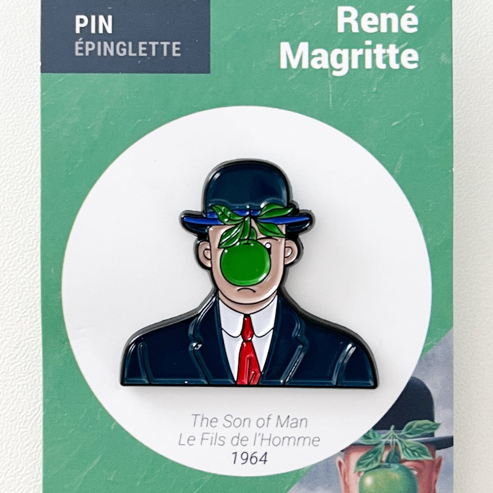 マグリット エナメルピン 人の子 | hmm, by 東京都美術館ミュージアム