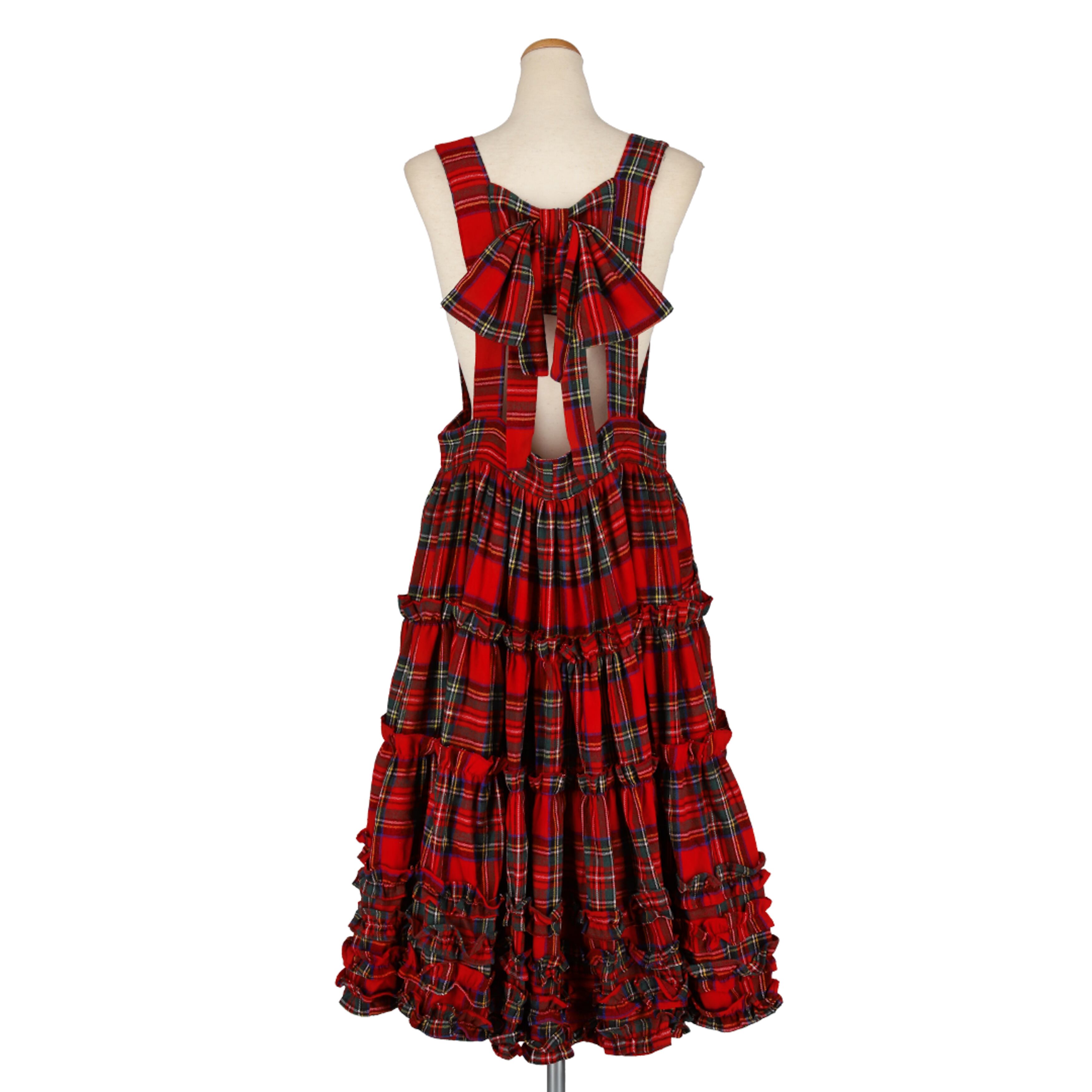 吊りリボンスカート RED | HEIHEI 