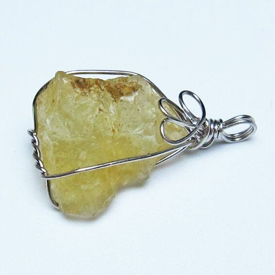 リビアングラス ペンダント 一点物 メール便可 112-13771