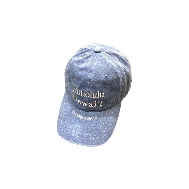 SALVAGE PUBLIC / DENIM CAP / blue