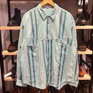 MARITHE FRANCOIS GIRBAUD STRIPE SHIRT USA L