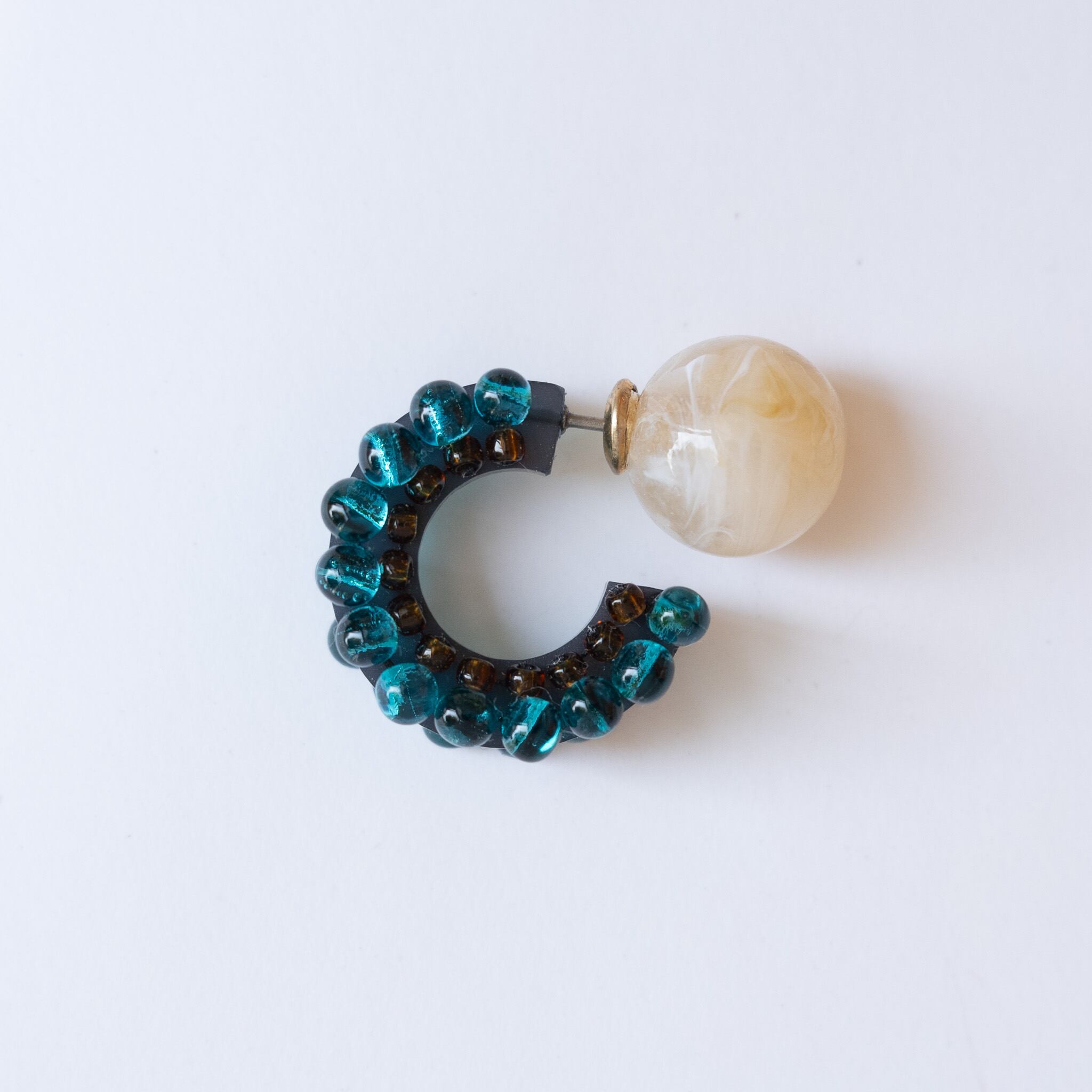 PUZZLE RING ピアスS 1P [09]